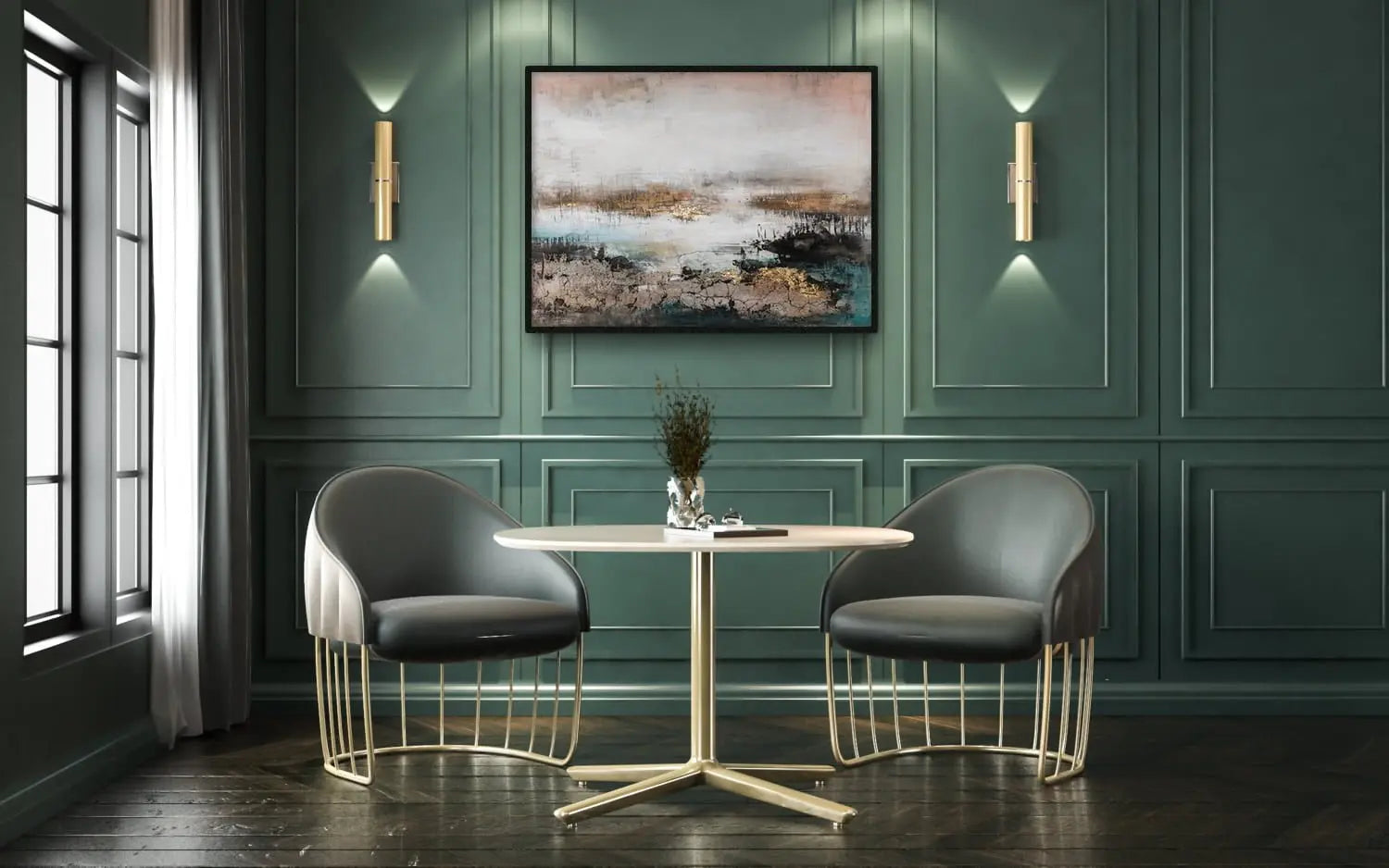 Berkeley Designs Oil on Canvas 05 Wall Art