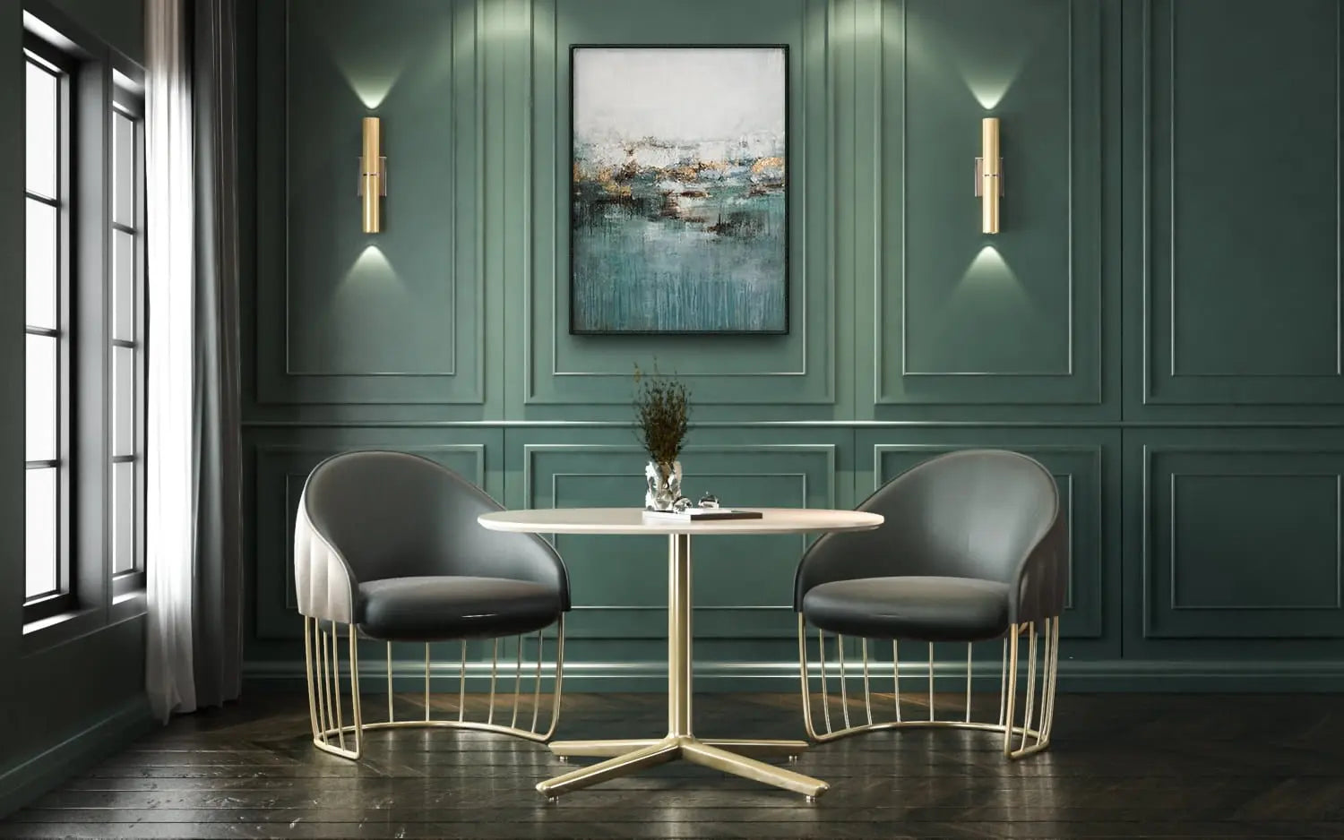 Berkeley Designs Oil on Canvas 06 Wall Art