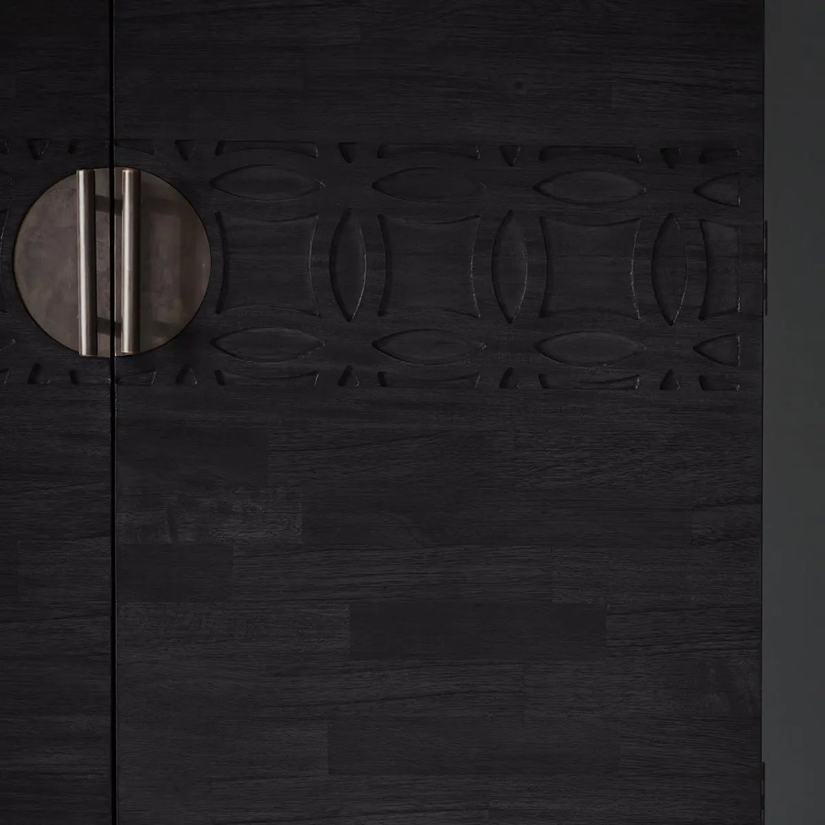 Bohara Boutique Cocktail Cabinet in Black Cabinet