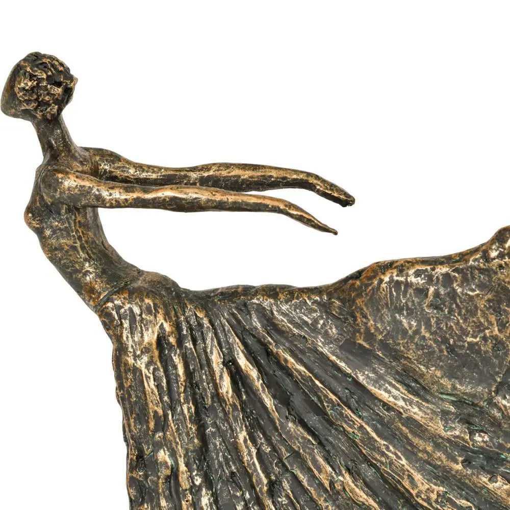 Bronze Standing Lady Dancer