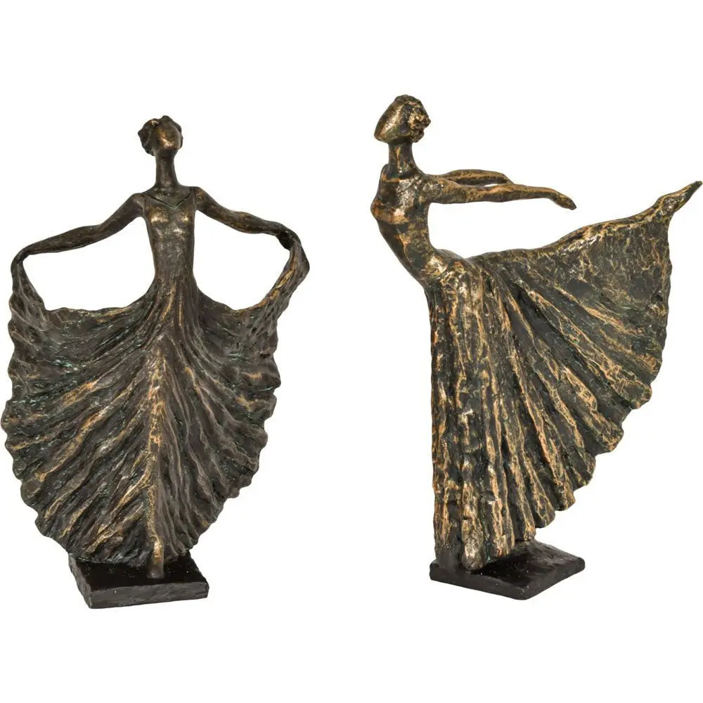Bronze Standing Lady Dancer
