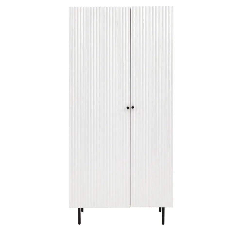 Bucknell 2 Door Wardrobe in White