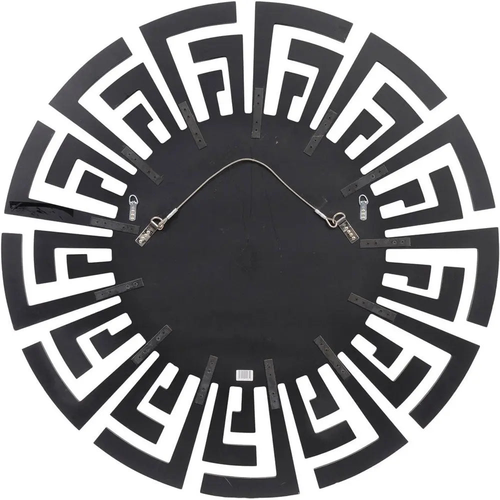 Clarence Deco Round Mirror