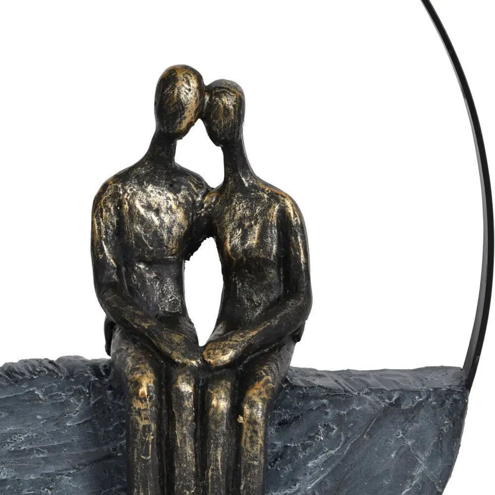 Couple Encircled Sculpture
