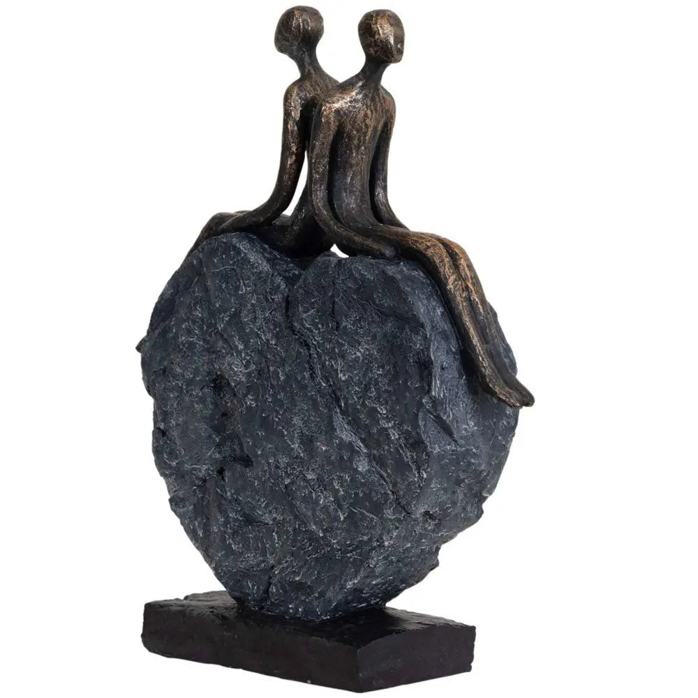 Couple’s Love Heart Sculpture