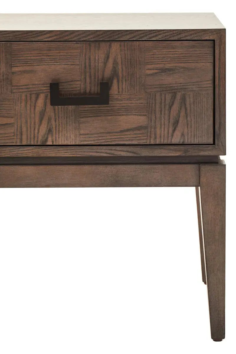 Damira 1 Drawer Antique Grey Side Table Side Table