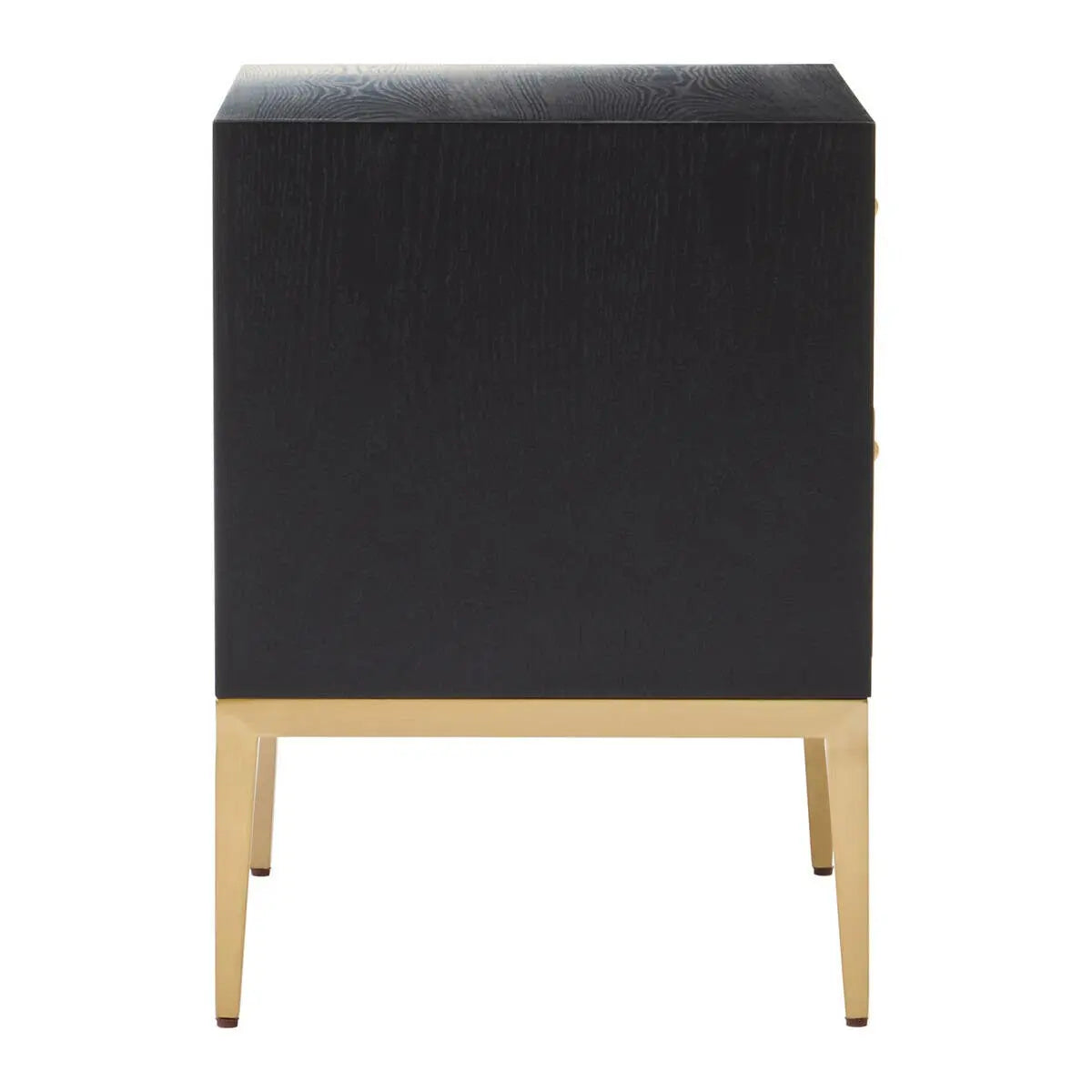 Delsa Grey Faux Shagreen Side Table Side Table