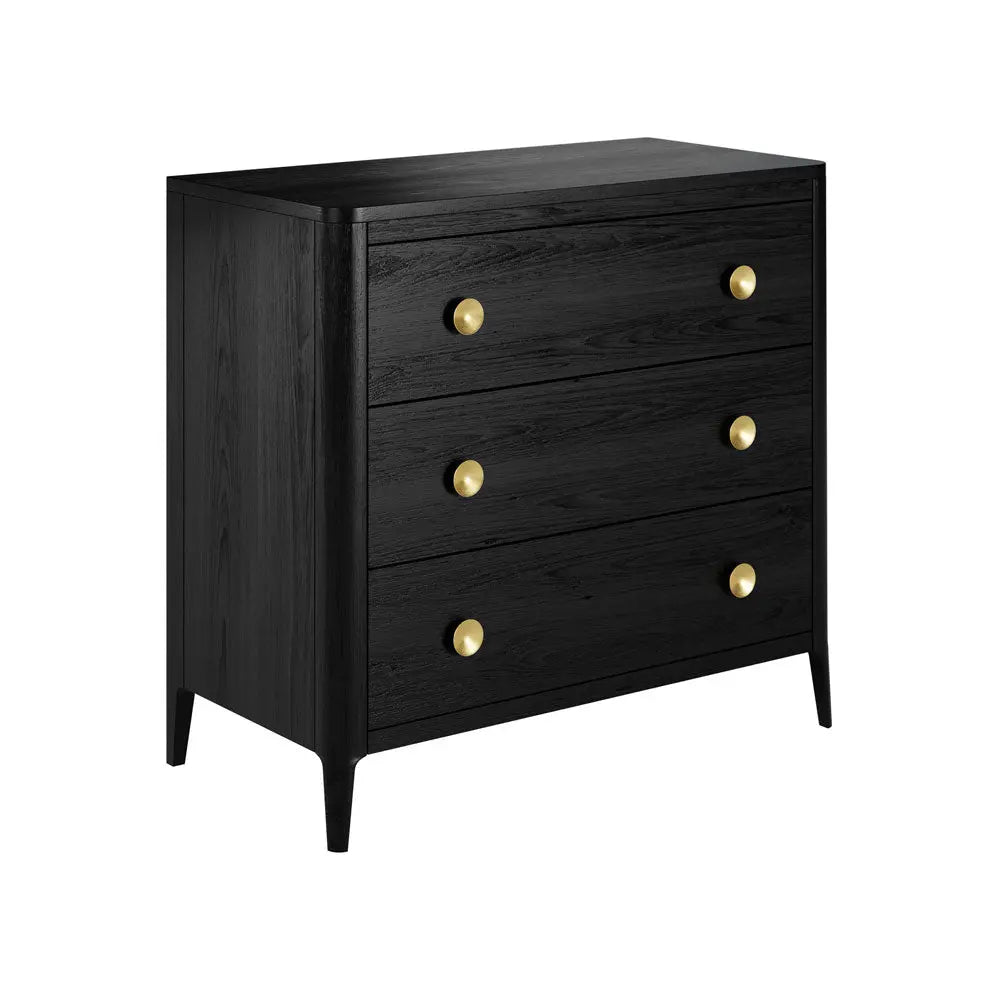 DI Designs Abberley Chest of Drawers - Black Chest of Drawers