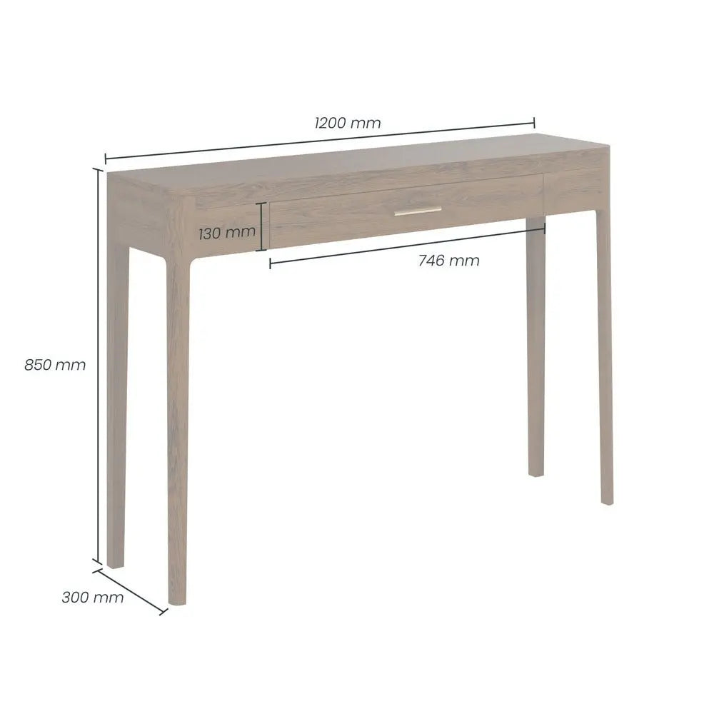 DI Designs Abberley Console - Brown Console Table