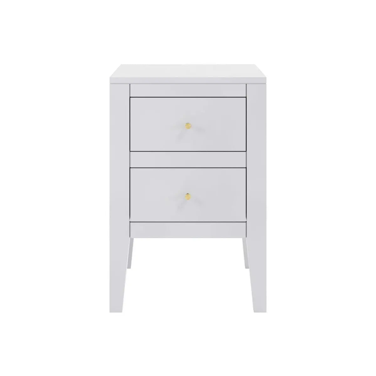 DI Designs Alton Bedside in White Bedside Table