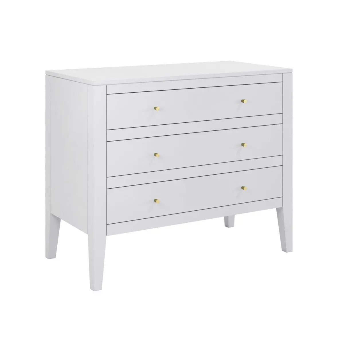 DI Designs Alton Chest of Drawers in White Chest of Drawers