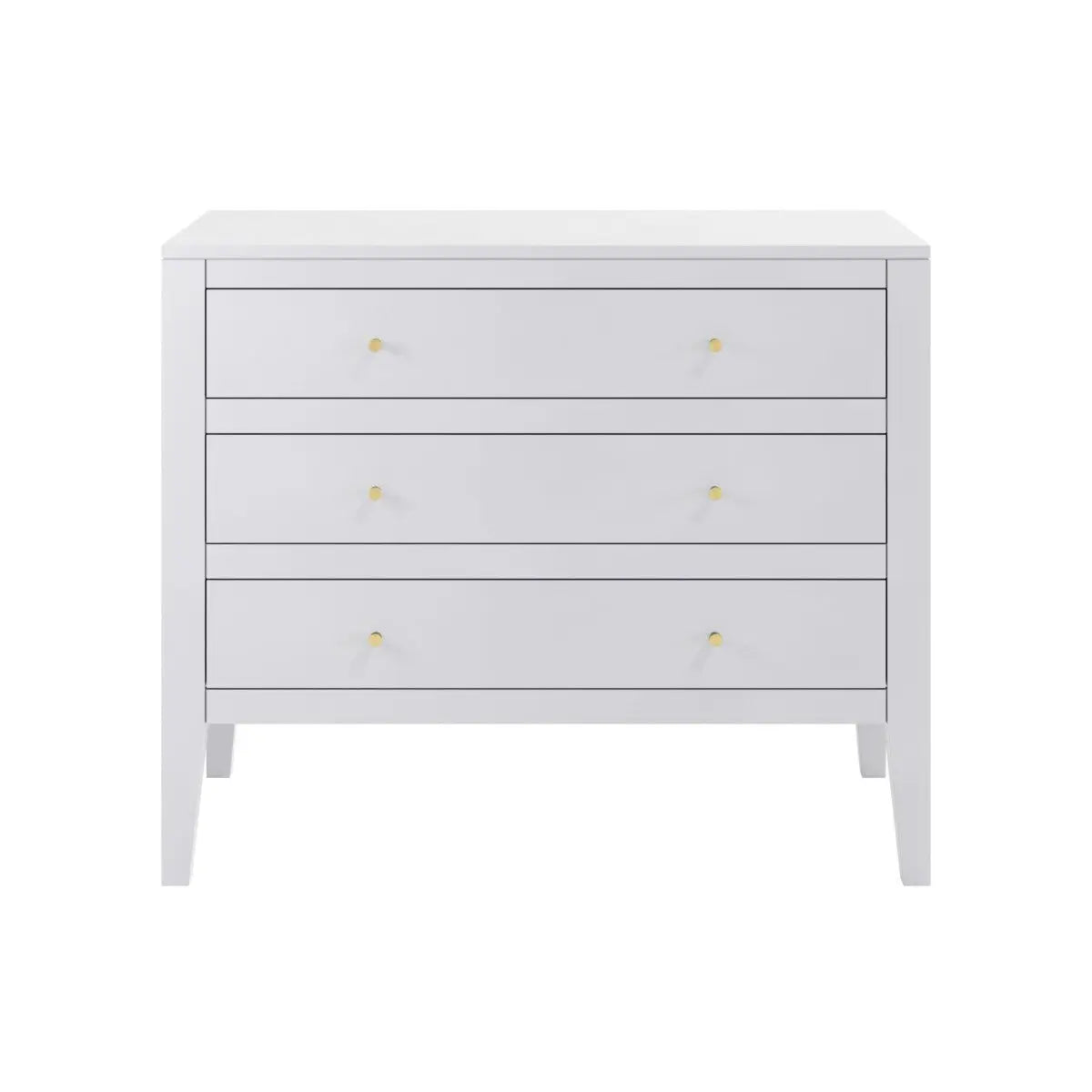 DI Designs Alton Chest of Drawers in White Chest of Drawers