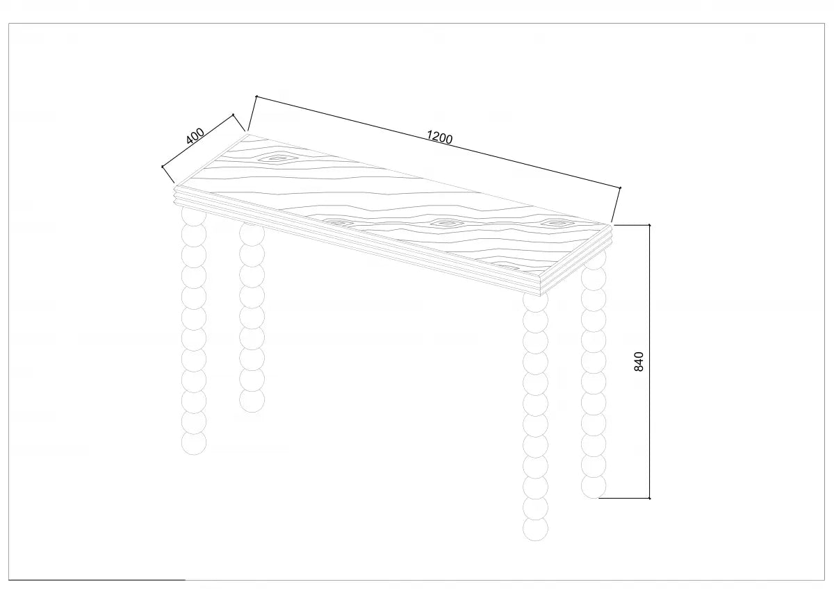 DI Designs Bedwyn Console Table Console Table