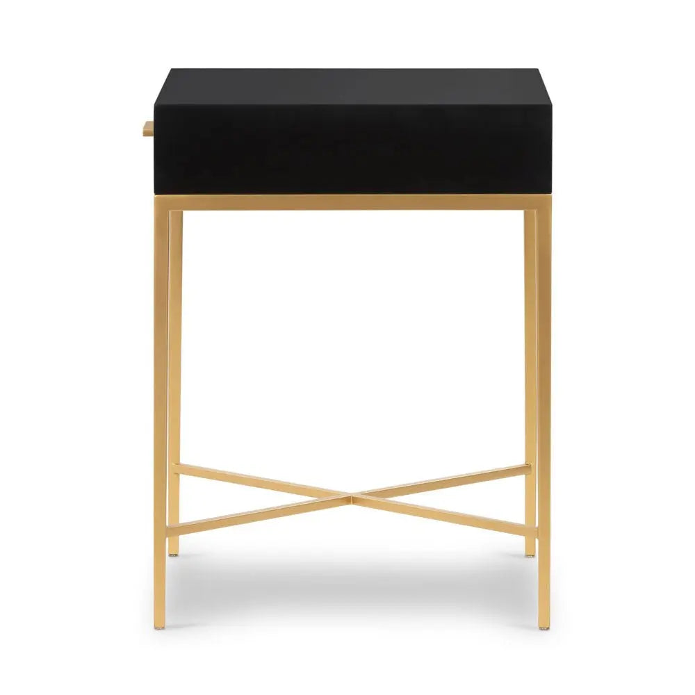 D.I Designs Berkeley End Table - Black Nicholas John Interiors