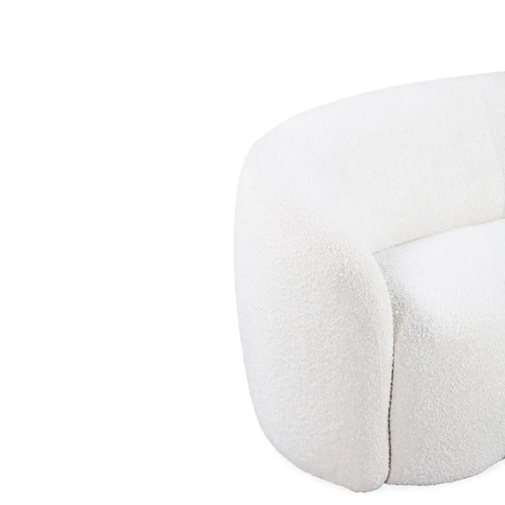 DI Designs Bighton Sofa in Off White Bouclé