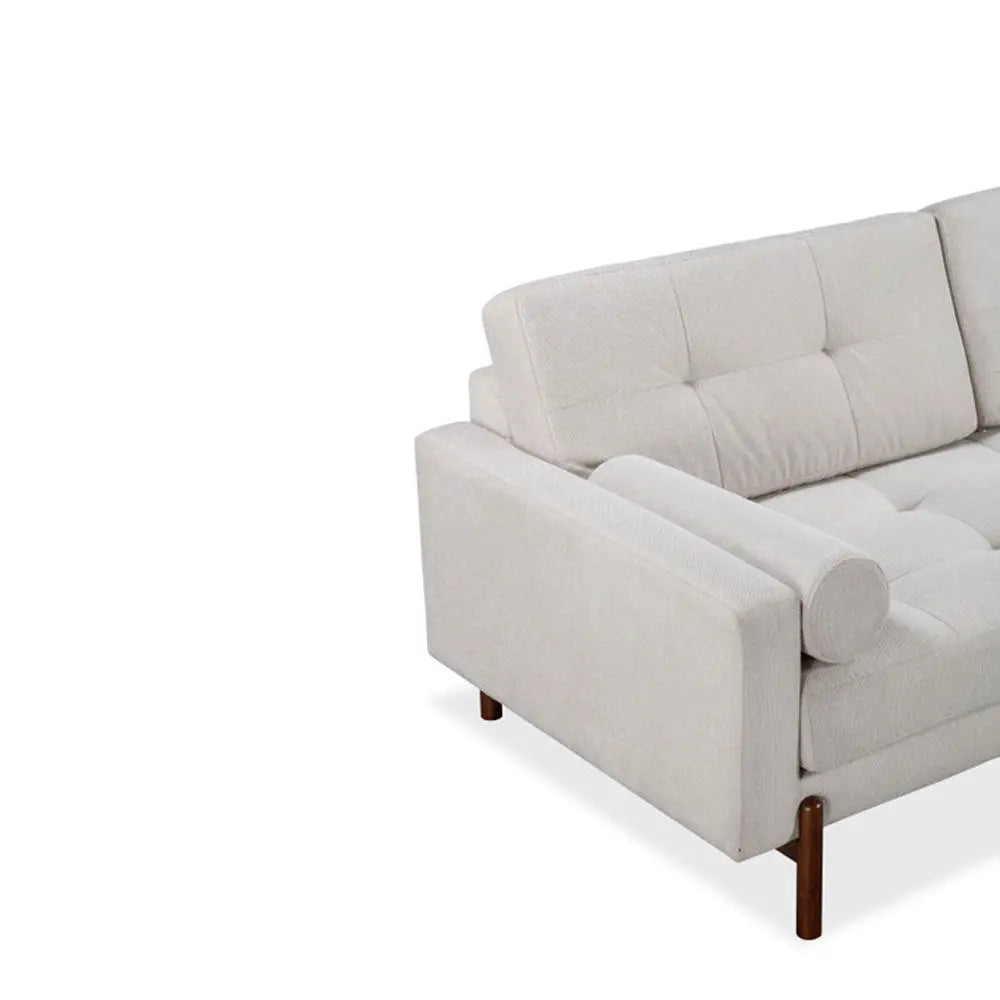 DI Designs Candover Sofa in Neutral Textured Fabric Sofa