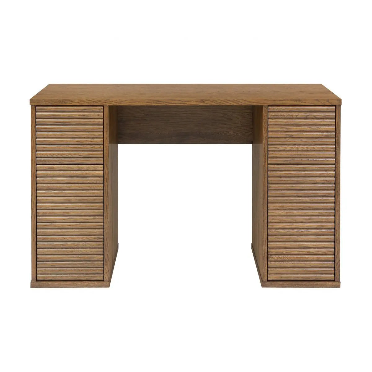 DI Designs Charlton Ribbed Walnut Desk Desk