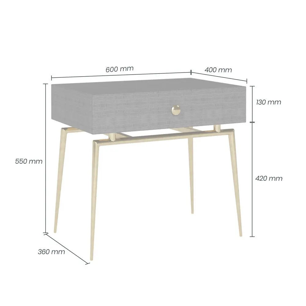 DI Designs Greyshott Bedside Table Bedside Table