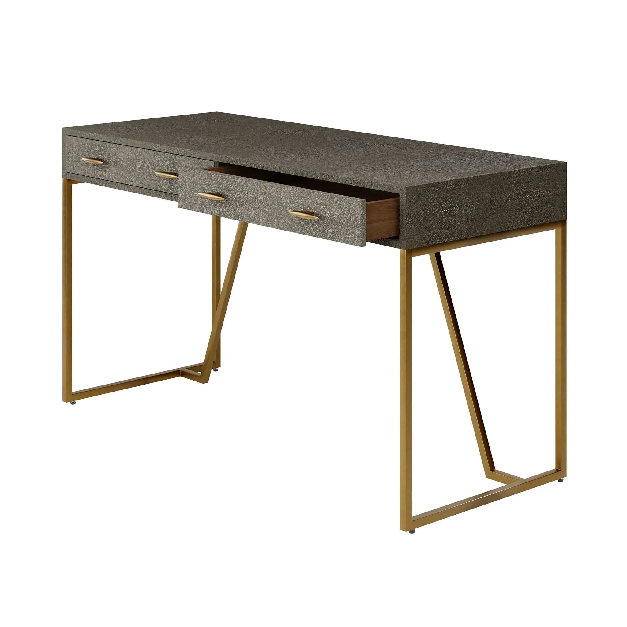 DI Designs Hampton Desk in Grey Desk