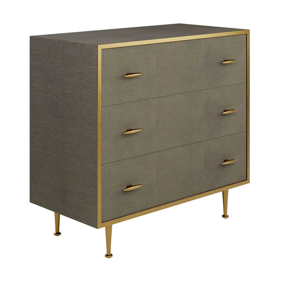 DI Designs Hampton Grey Chest Of Drawers Chest of Drawers