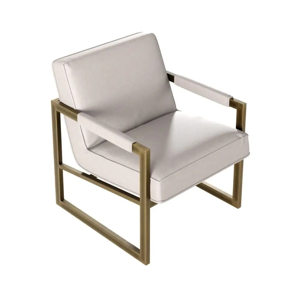 DI Designs Mickleton Club Chair in Cream Accent & Armchairs