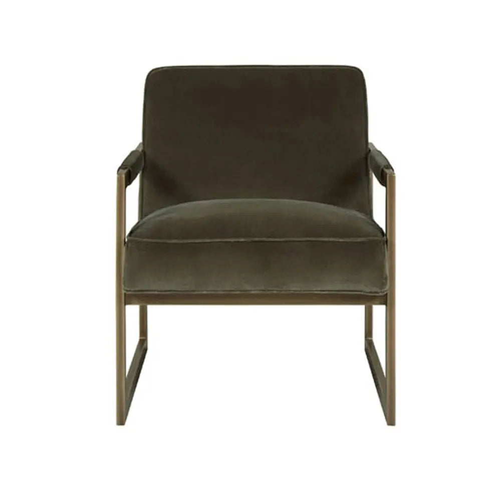 DI Designs Mickleton Club Chair in Olive Accent & Armchairs