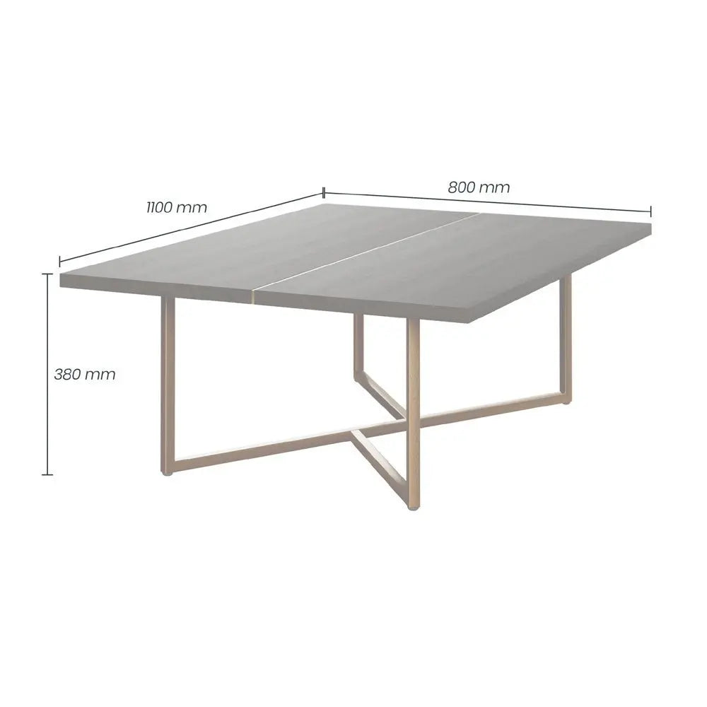 DI Designs Overbury Chocolate Brown Coffee Table Coffee Table