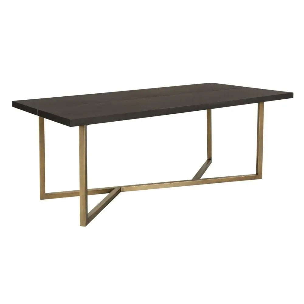 DI Designs Overbury Chocolate Brown Dining Table