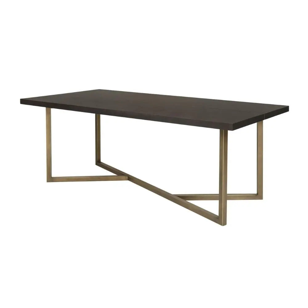 DI Designs Overbury Chocolate Brown Dining Table