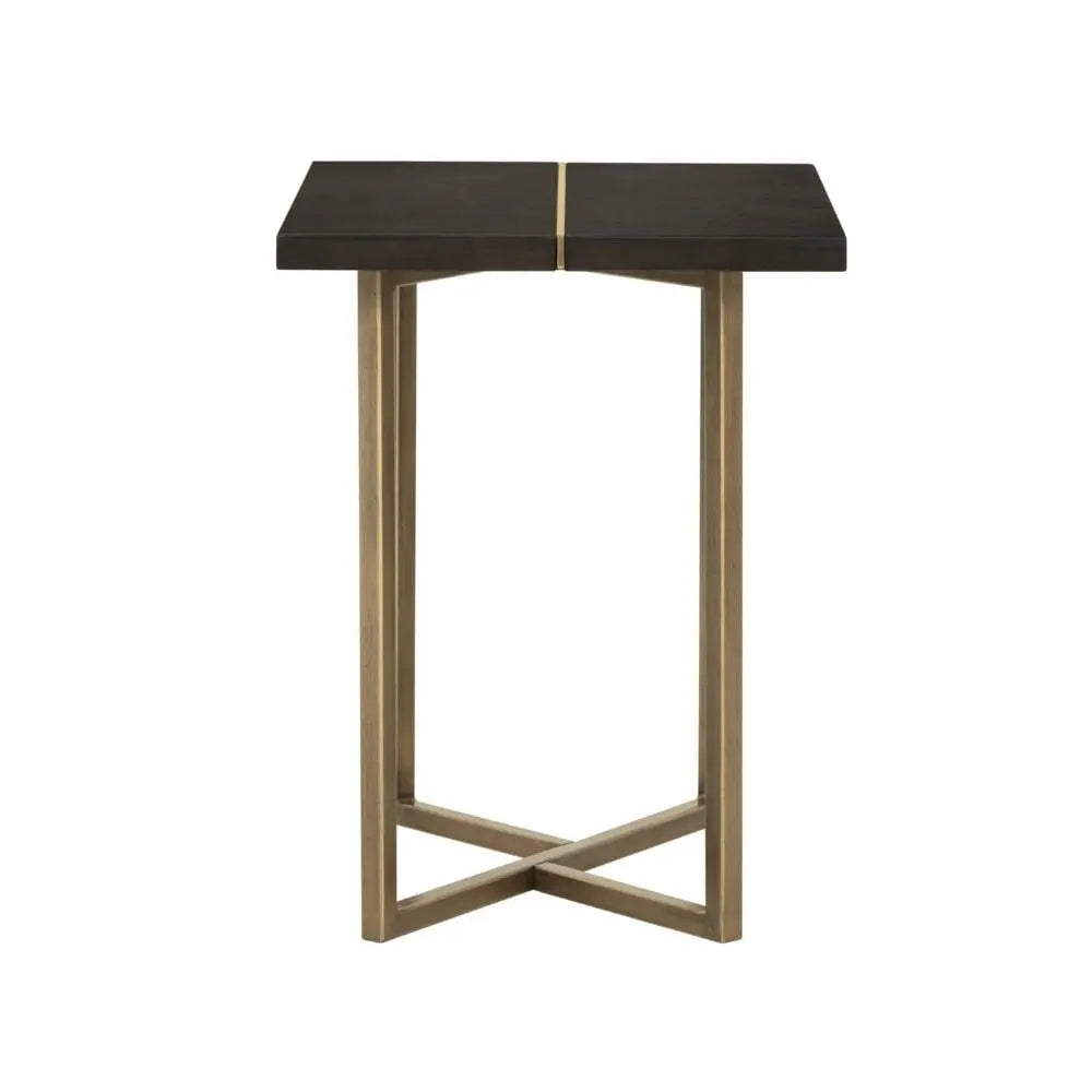 DI Designs Overbury Chocolate Brown End Table