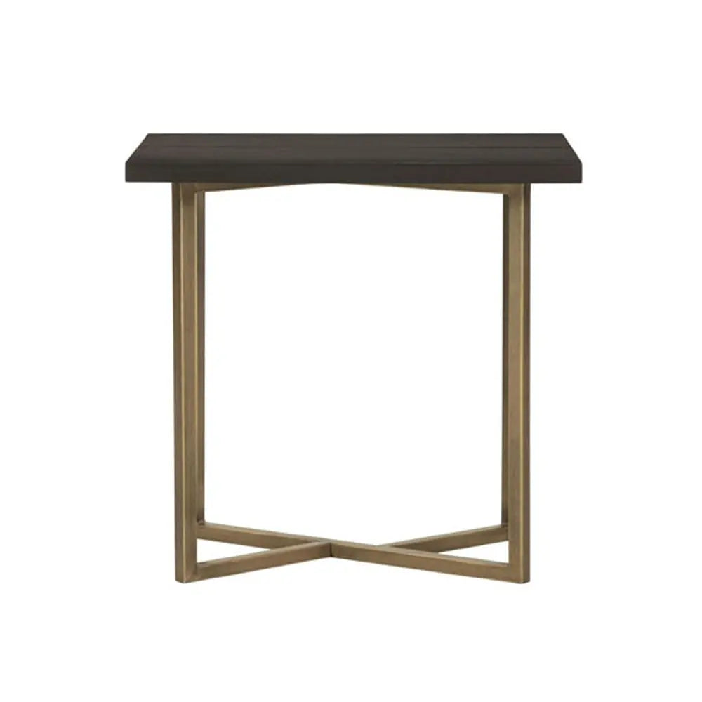 DI Designs Overbury Chocolate Brown End Table