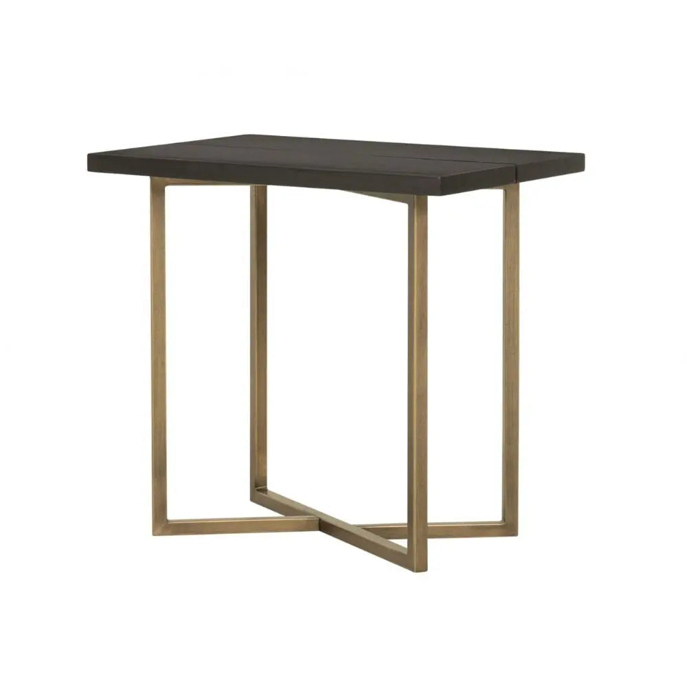 DI Designs Overbury Chocolate Brown End Table