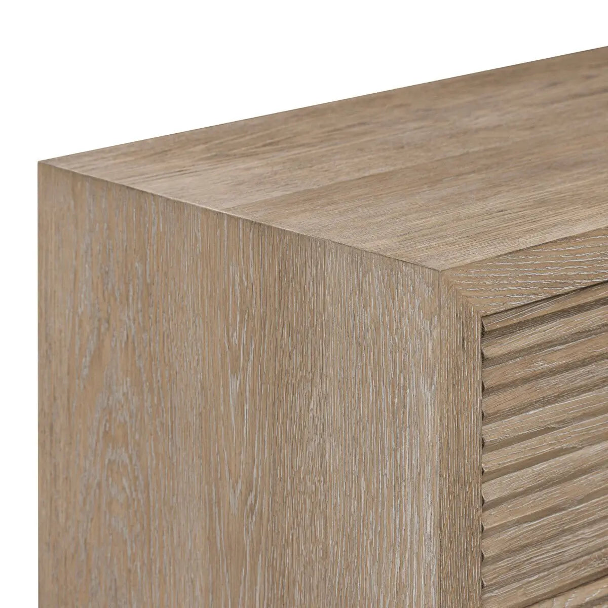 DI Designs Wickham Ribbed Oak Chest of Drawers Chest of Drawers