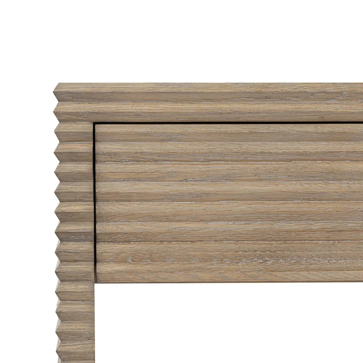 DI Designs Wickham Ribbed Oak Desk Nicholas John Interiors