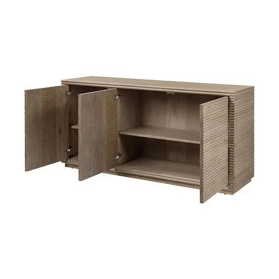 DI Designs Wickham Ribbed Oak Sideboard Sideboard