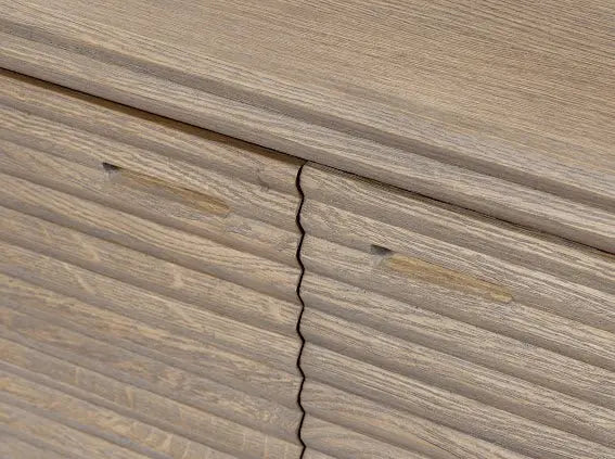 DI Designs Wickham Ribbed Oak Sideboard Sideboard