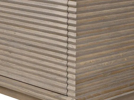 DI Designs Wickham Ribbed Oak Sideboard Sideboard