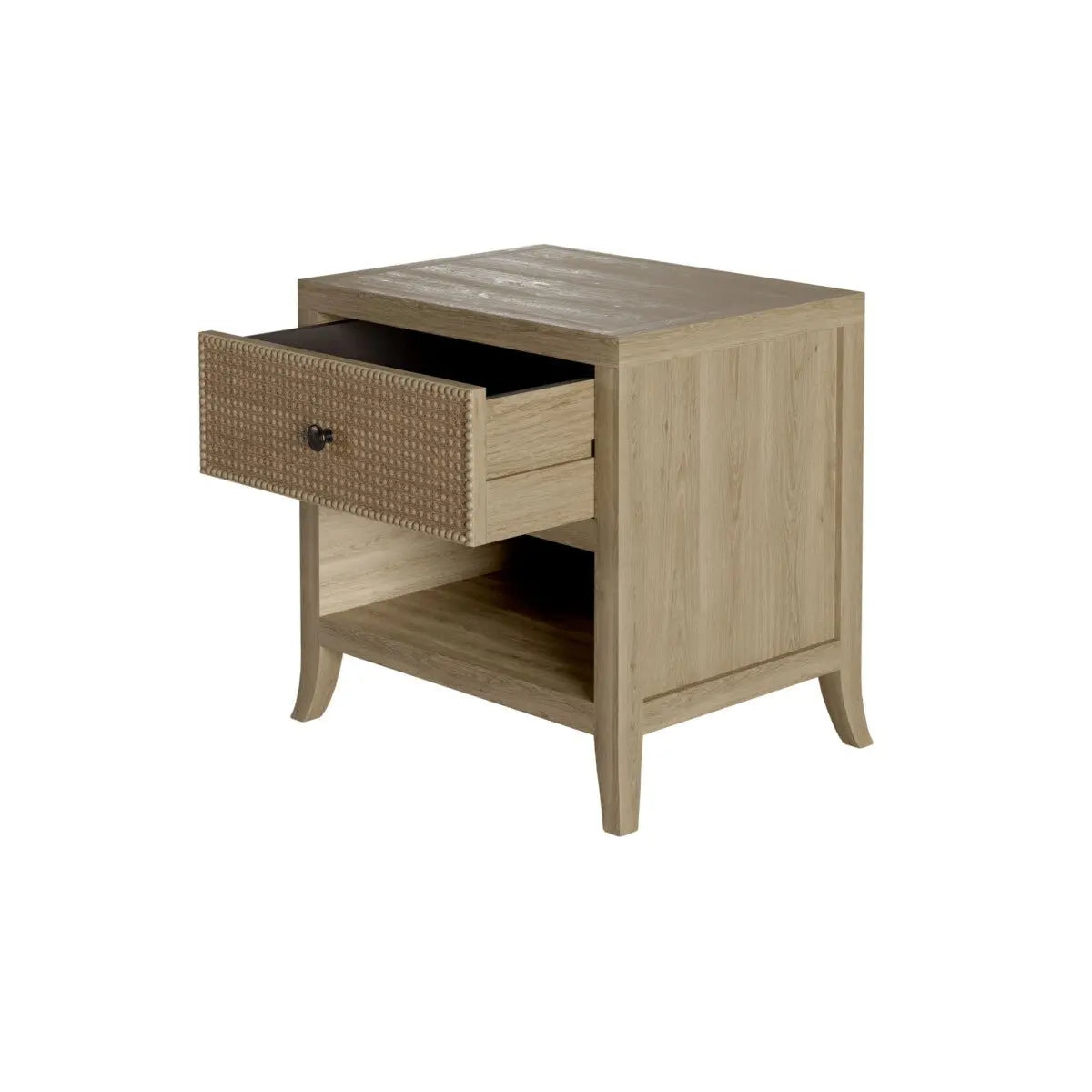 DI Designs Witley 1 Drawer Bedside in Aged oak Bedside Table