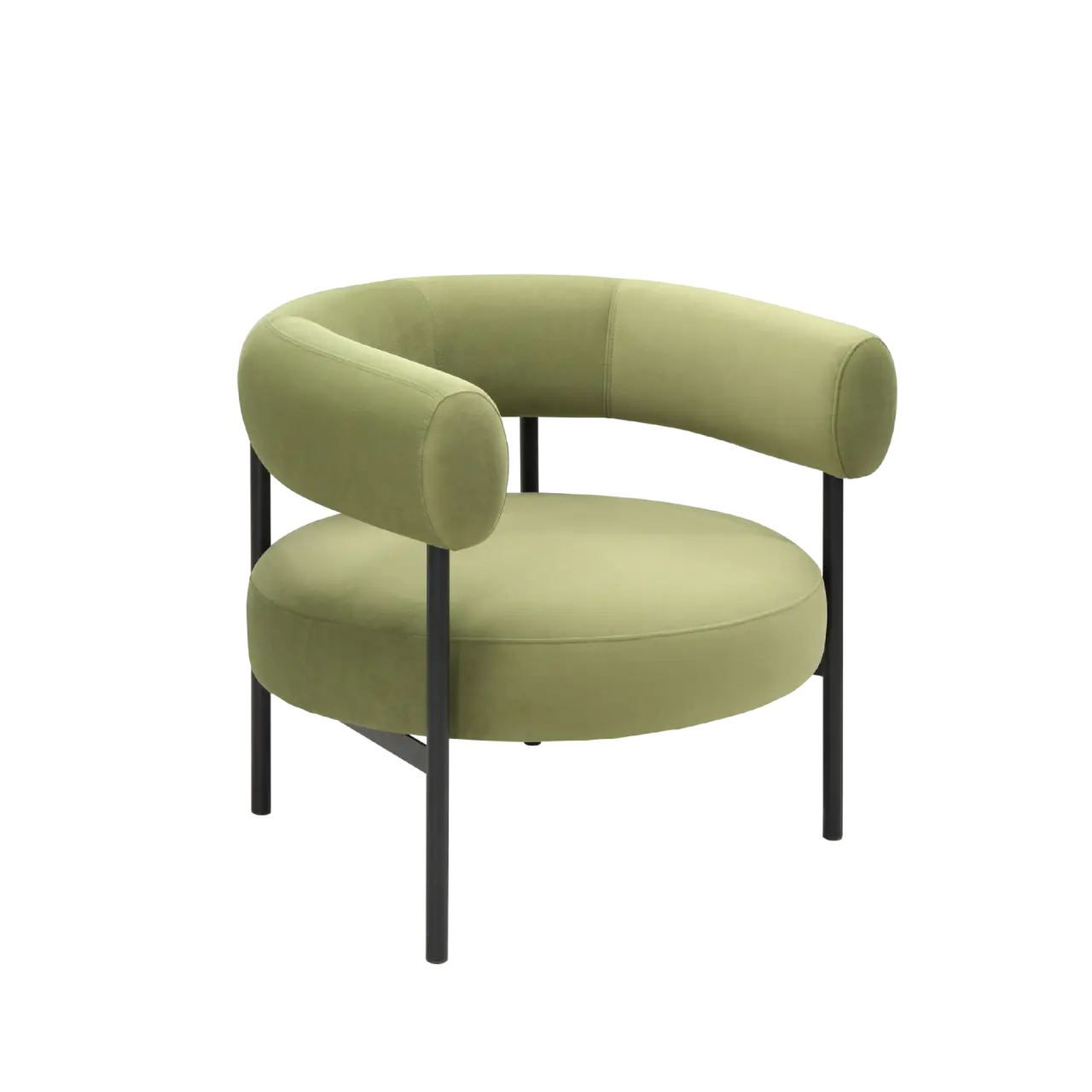 Twenty10 Design Eclipse Occasional Chair in Olive Green  Nicholas John Interiors