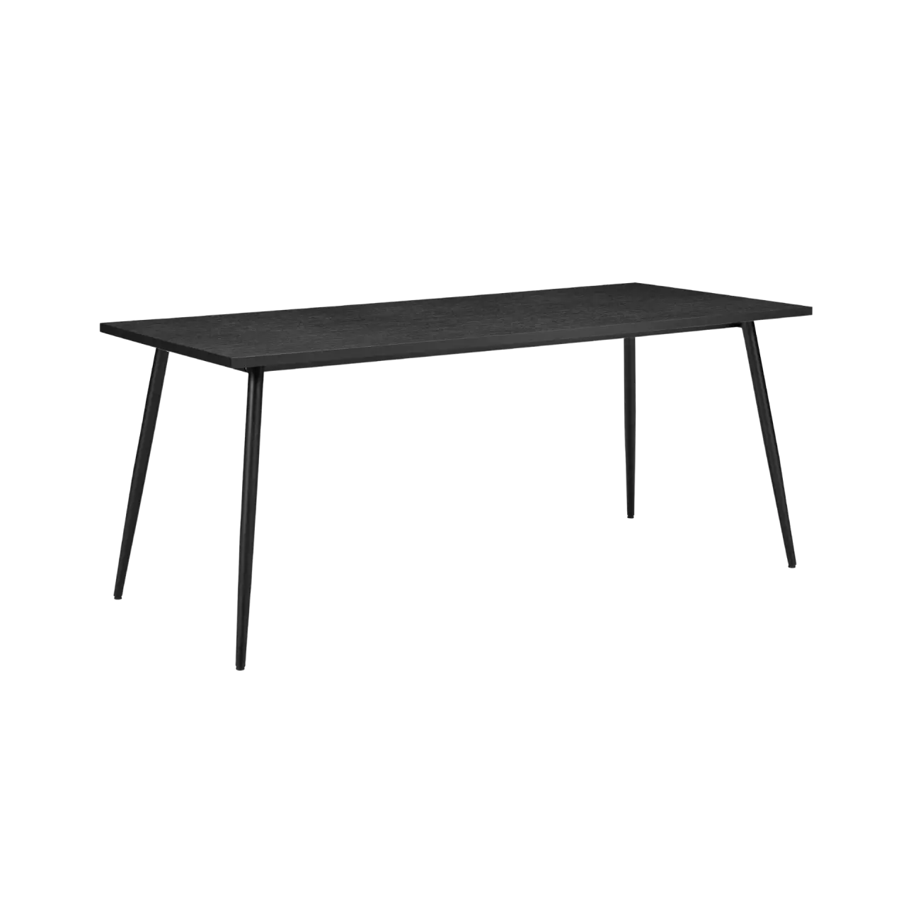 Horizon Large Black Dining Table – Modern Woodgrain Finish by Twenty10  Nicholas John Interiors