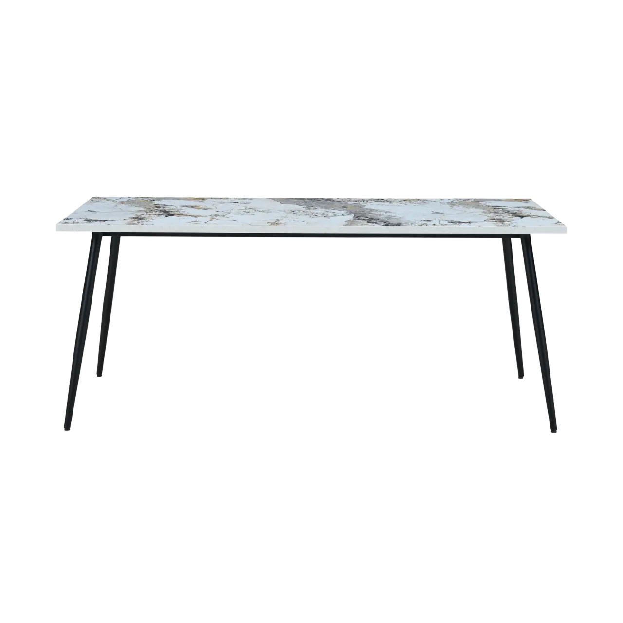 Horizon Large Marble Effect Dining Table – Pandora Finish by Twenty10 Design  Nicholas John Interiors