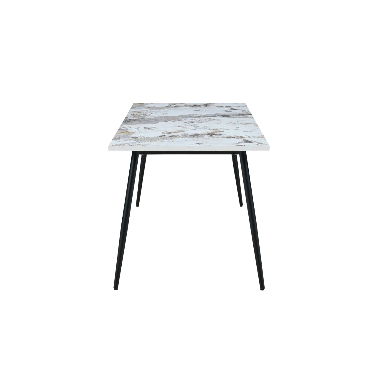 Horizon Large Marble Effect Dining Table – Pandora Finish by Twenty10 Design  Nicholas John Interiors