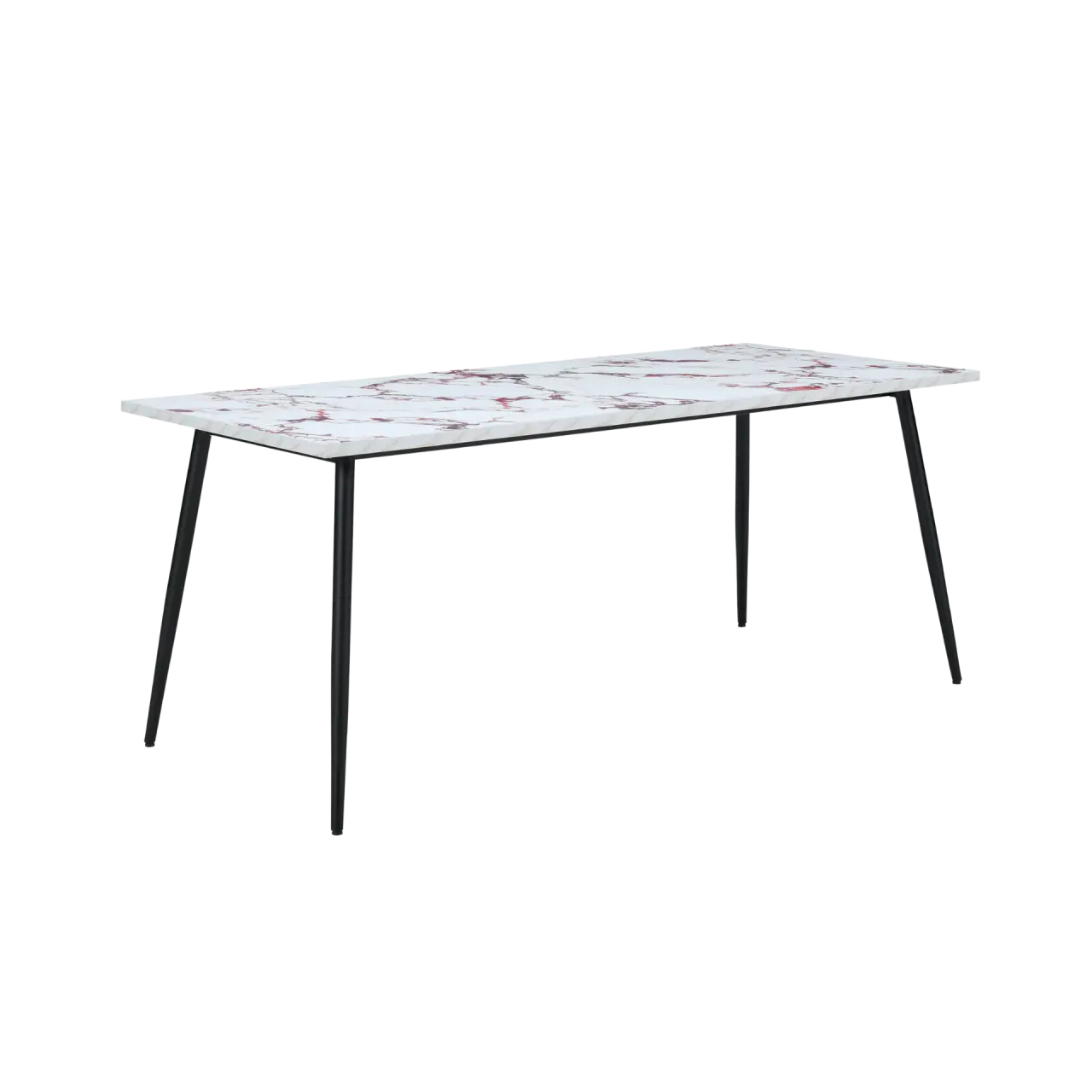 Twenty10 Design Horizon Large Dining Table Marble Effect in Violetta Marble Effect  Nicholas John Interiors