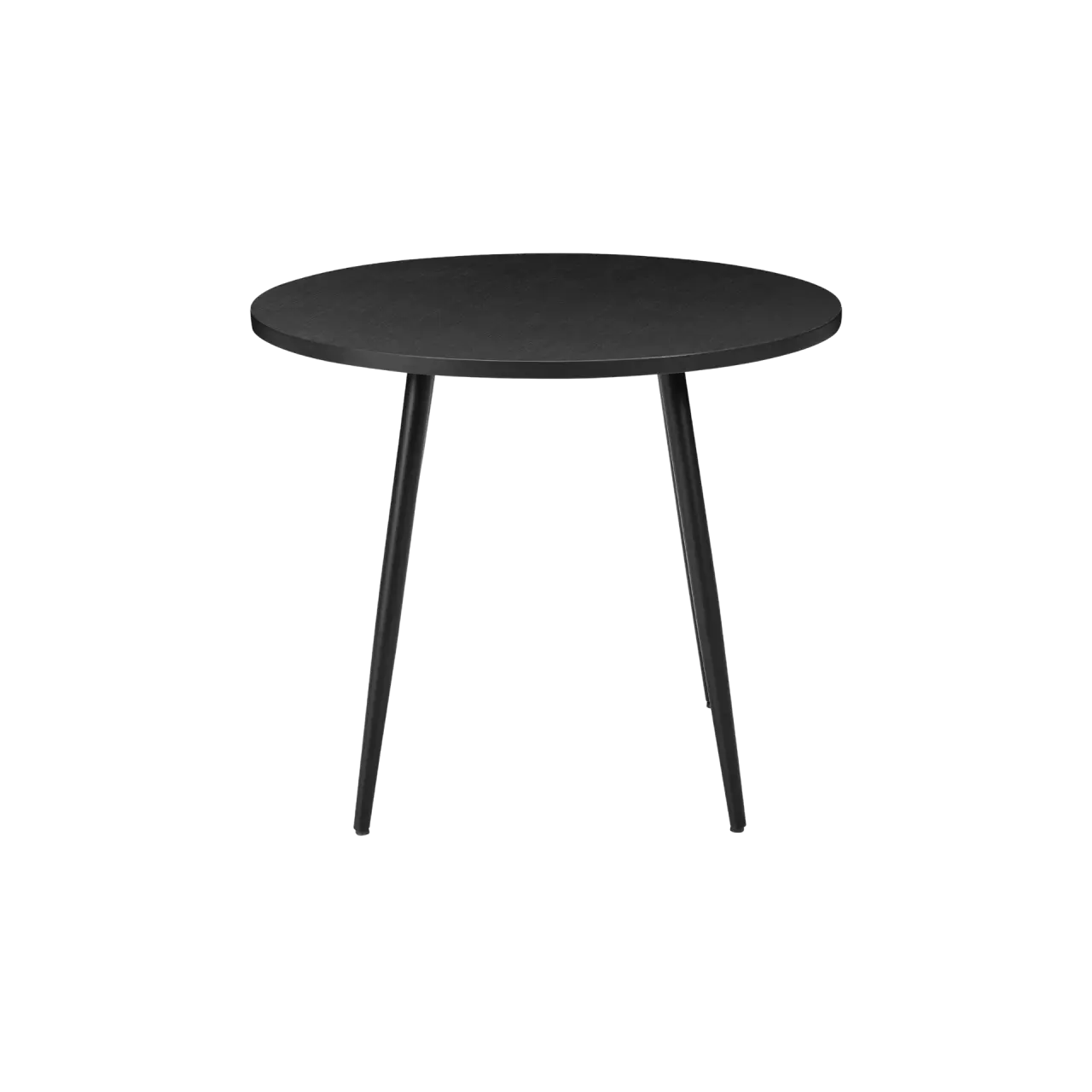 Horizon Black Round Dining Table – Compact Woodgrain Design by Twenty10  Nicholas John Interiors