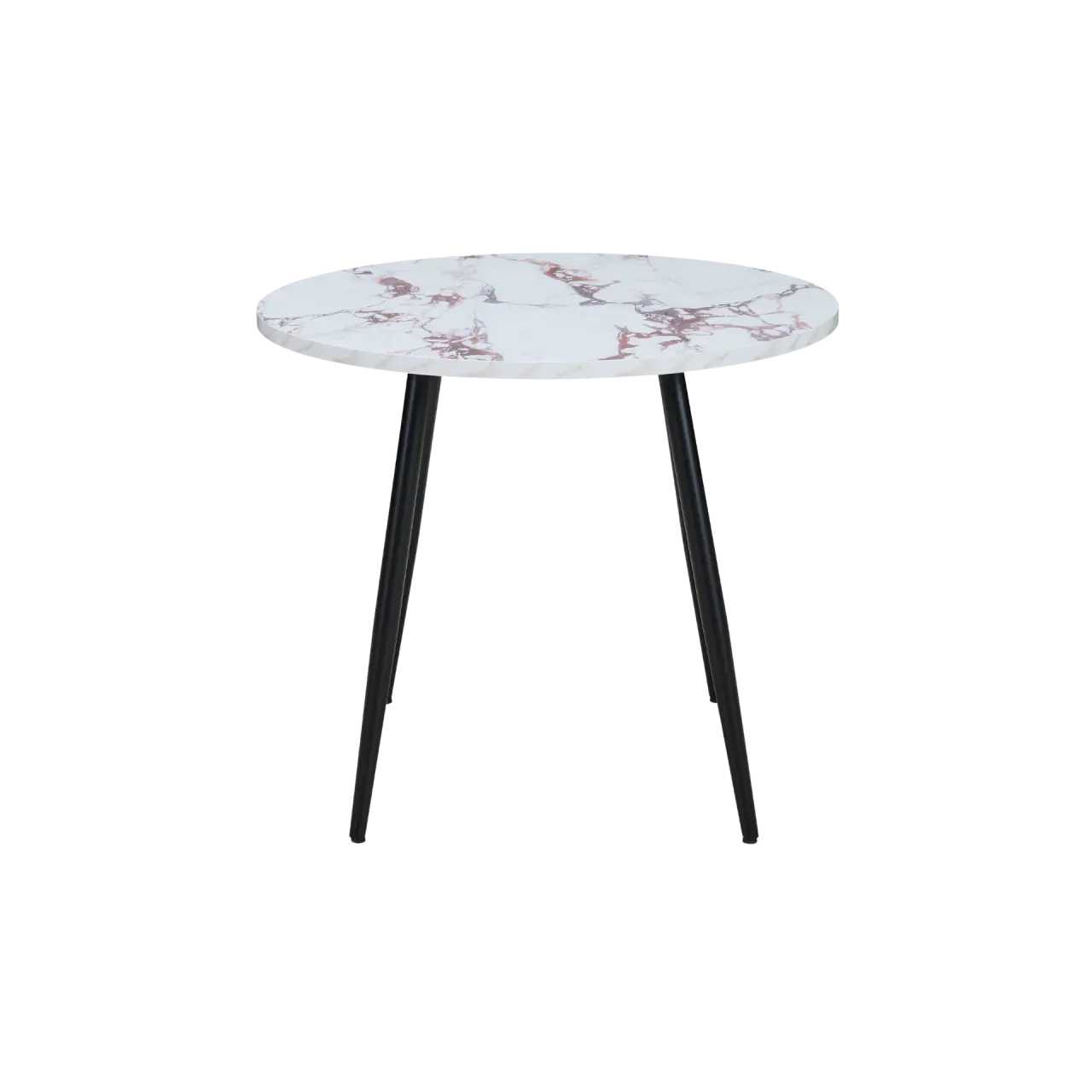 Horizon Round Marble Effect Dining Table in Violetta Finish by Twenty10 Design  Nicholas John Interiors