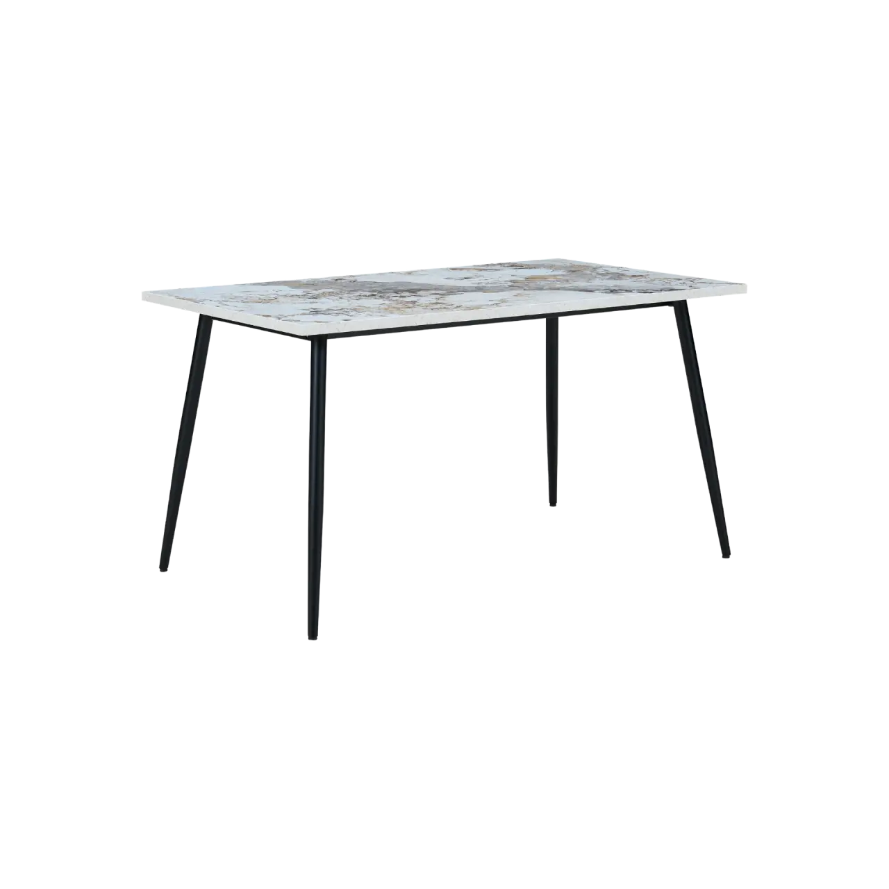 Twenty10 Design Horizon Medium Dining Table Marble Effect in Pandora  Nicholas John Interiors