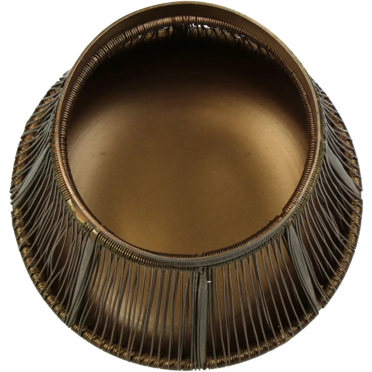 Iver Candle Holder Iron Bronze 13.5cm Nicholas John Interiors