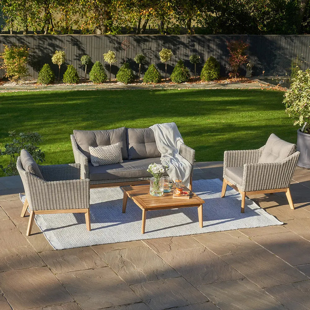 Larissa Kubu Grey Outdoor Seating Set - Pacific Lifestyle  Nicholas John Interiors