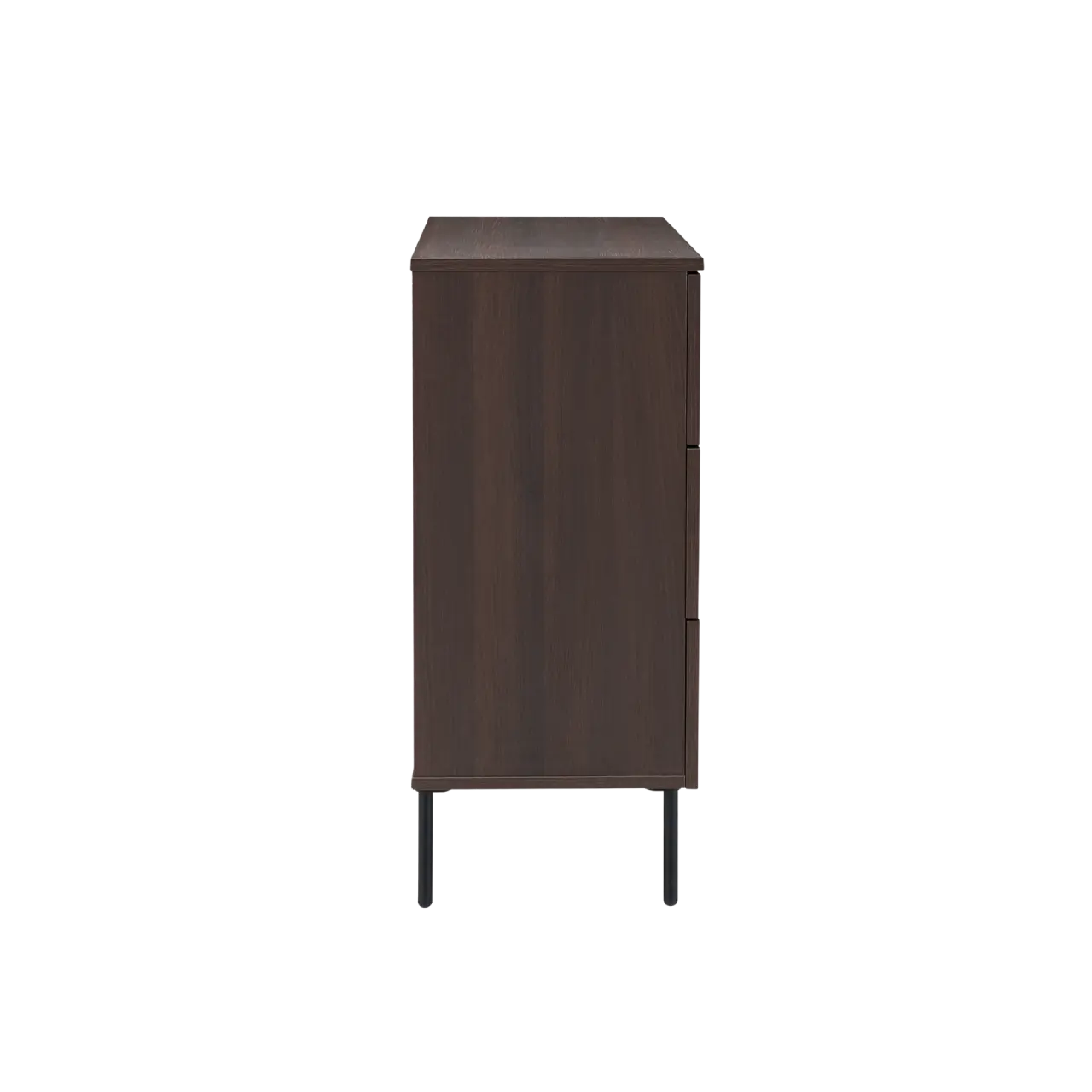 Twenty10 Design Luna 3 Drawer Chest - Espresso  Nicholas John Interiors