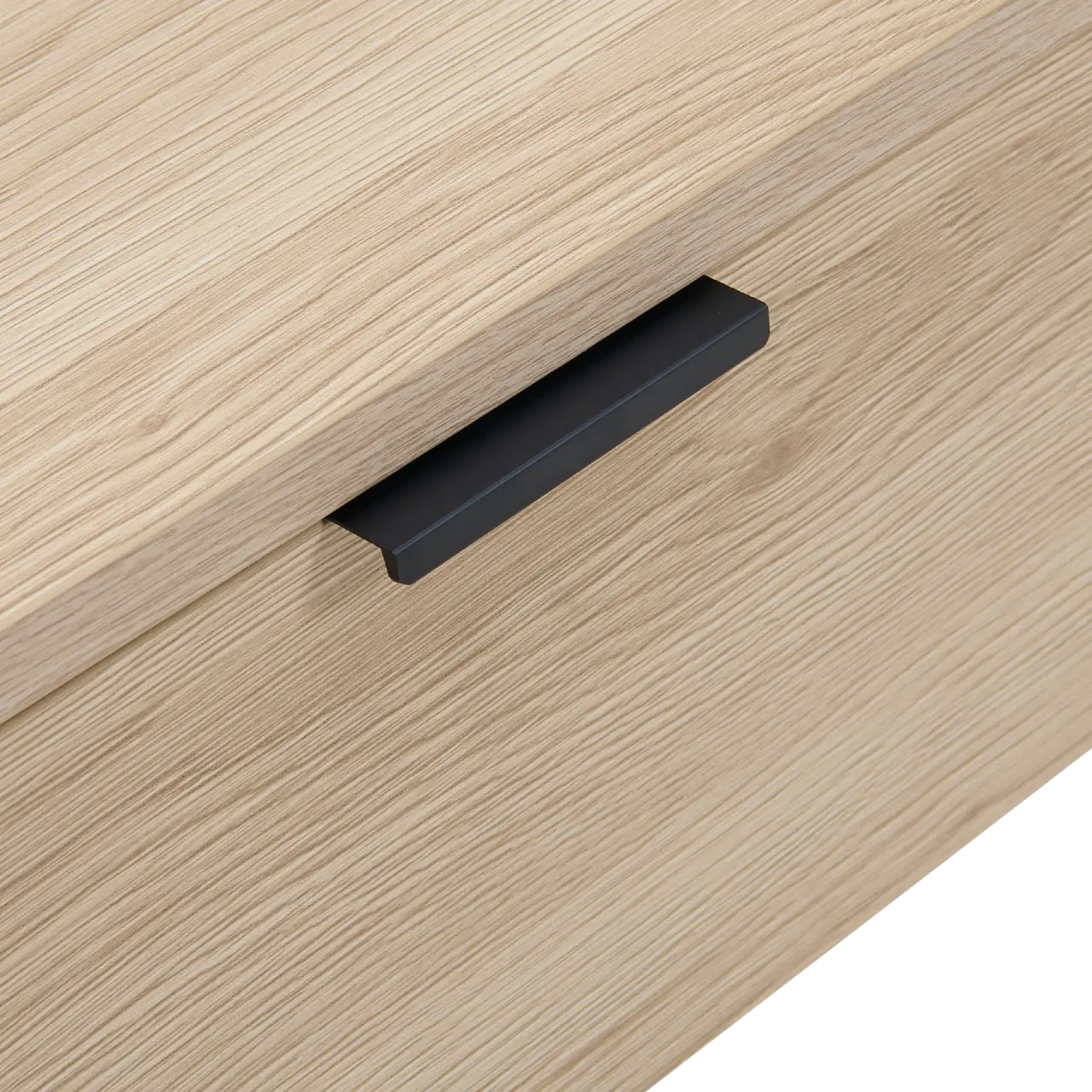 Twenty10 Design Luna Single Drawer Bedside - Oak  Nicholas John Interiors